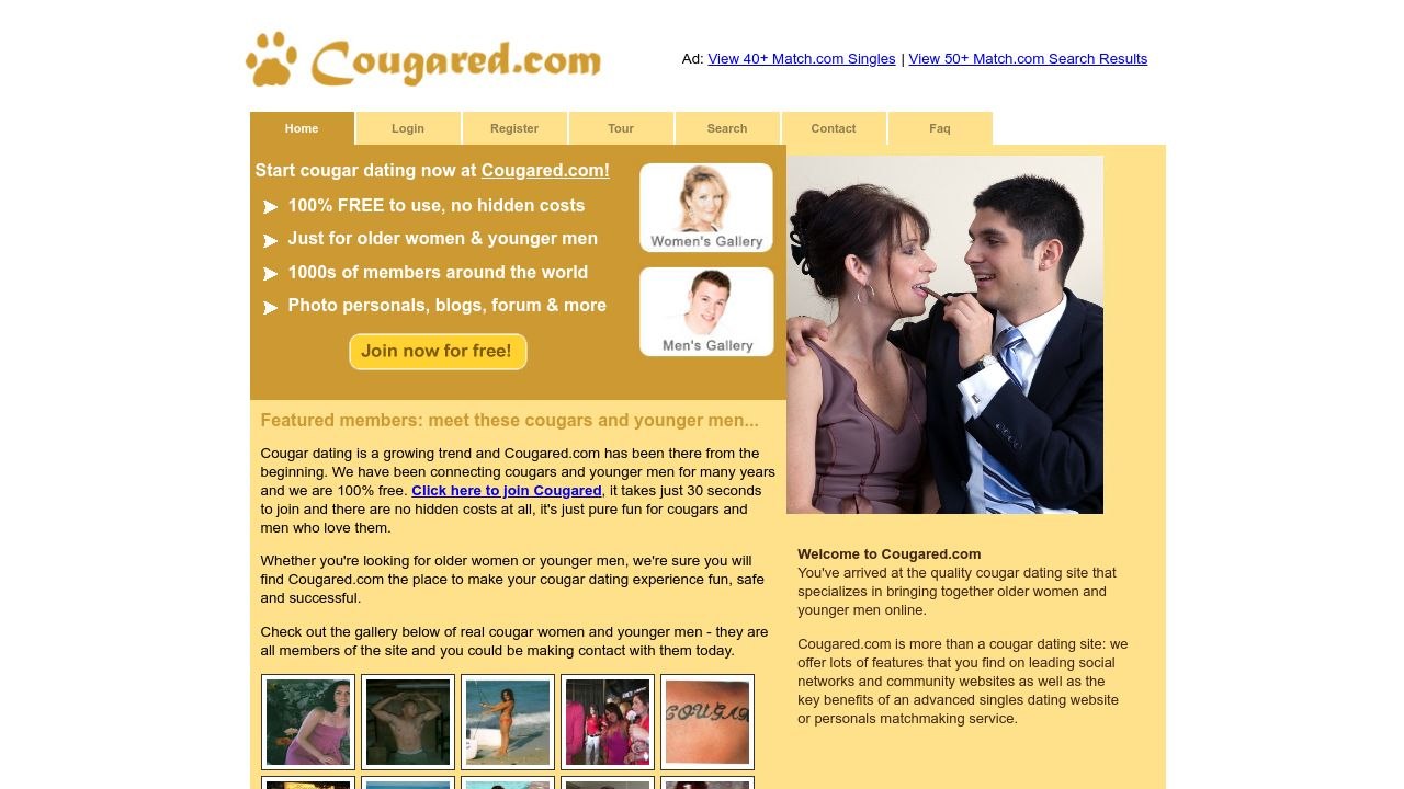Real cougar dating sites